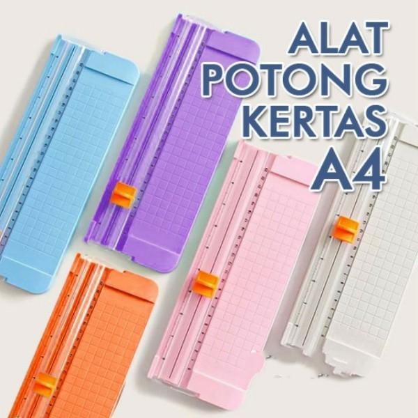 

ID ALAT PEMOTONG KERTAS A4 PORTABLE PAPER CUTER TRIMMER
