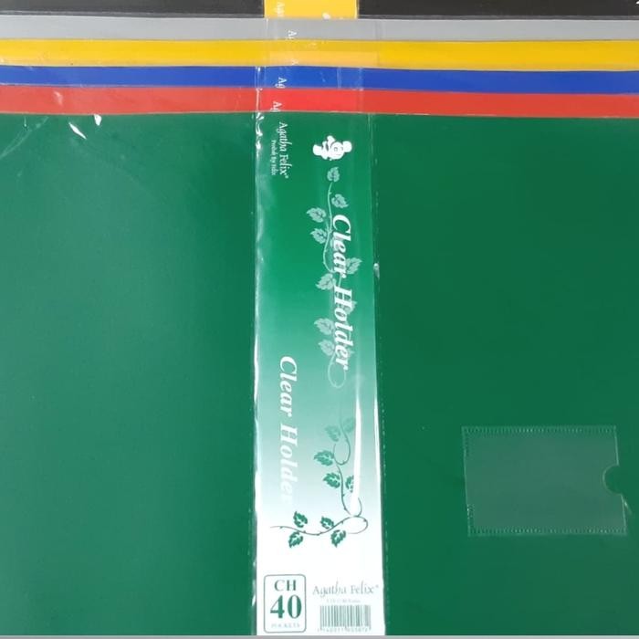 

ID CLEAR HOLDER/ DISPLAY BOOK FELIX F4 (FOLIO) 40 LEMBAR