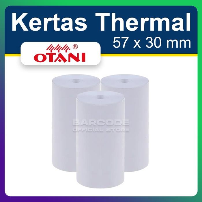 

KOIC Kertas Struk Thermal Otani 57 X 31 / 57 X 30 Printer Bluetooth Termal