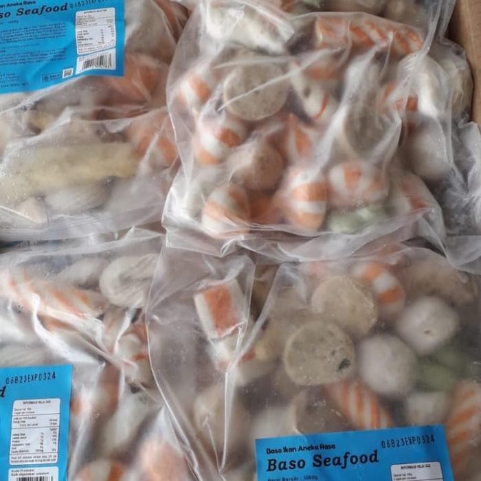 

bakso seafood mix 1kg crab stick bakso ikan dumpling keju stok terbatas