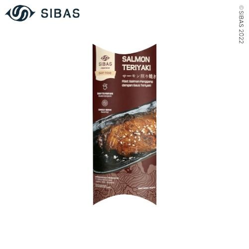 

sibas salmon teriyaki ready to eat 200g - makanan siap saji shopee stok terbatas