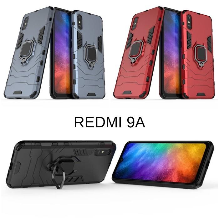 Casing Softcase Robot Xiaomi Redmi 9A Hardcase Hybrid