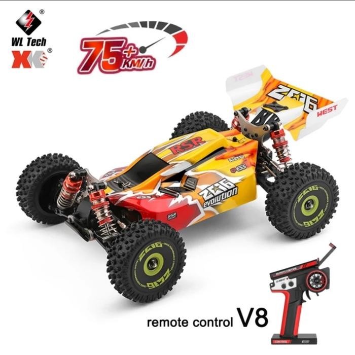 WLTOYS 144010 VERSI 2 BUGGY RC BRUSHLESS 1:14 HIGH SPEED VS WL 124017
