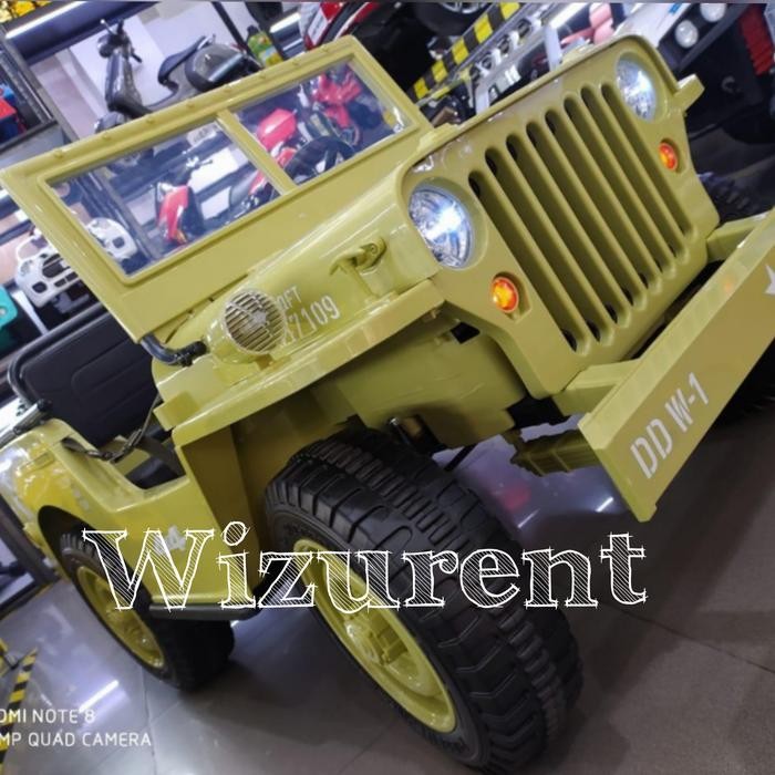 mobil aki Jeep willys style