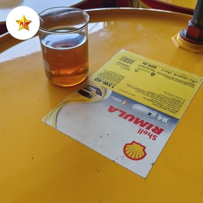 Oli Mesin diesel Rimula R4x ,oli mesin diesel 15w-40 eceran repack dari drum