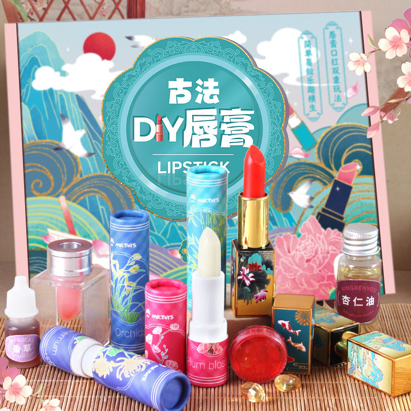 

Paket DIY Lipstick Mainan Tradisional - Kotak Magnetik Chinese Style - Bahan Lilin Lebah - Hadiah Ulang Tahun untuk Anak 7-14 Tahun |G1NCUZVL|