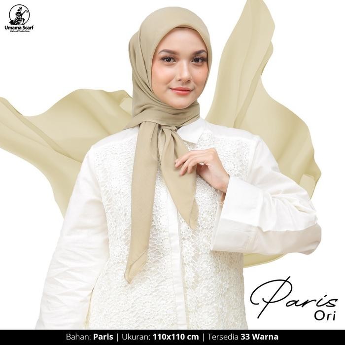 PARIS ORI UMAMA SCARF Square Voal Jilbab