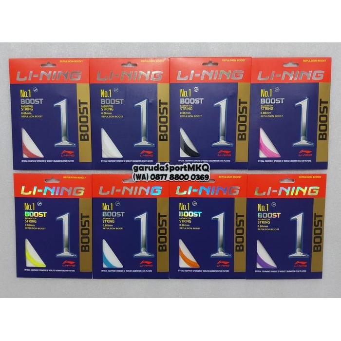 Senar Badminton Lining No 1 BOOST / Li-Ning Boost No1 / Lining Boost No.1