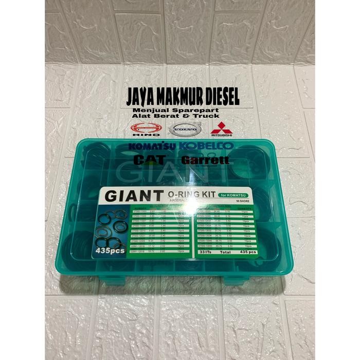 Ready Stock O-Ring Kit Oring Kit Box Komatsu Nbr 90 Giant Brand