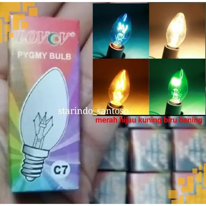 &<&<&<&] Lampu Bohlam Dop Cabe Lombok Lampu Kamar Lampu Hias Lampu Tidur