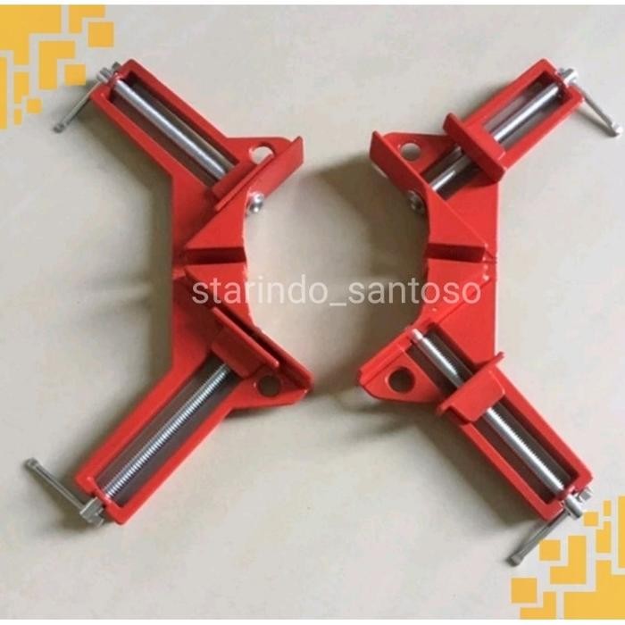 >*>*>*>*] Klem sudut siku tukang kayu alat penjepit kayu