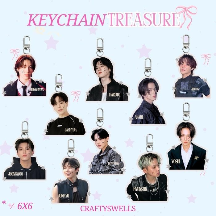 KEYCHAIN TREASURE KEYCHAIN KPOP