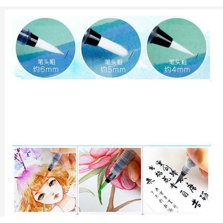 

Refillable Watercolor Brush Pen S+M+L (L: 190Mm)
