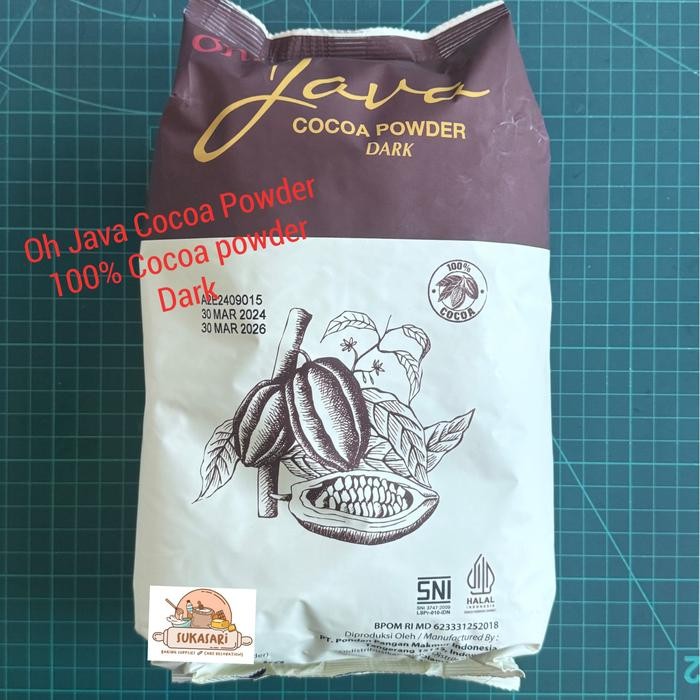 Oh Java Cocoa Powder Dark 1Kg Coklat Bubuk Cacao Powder Chocolate Cokelat Oh Java