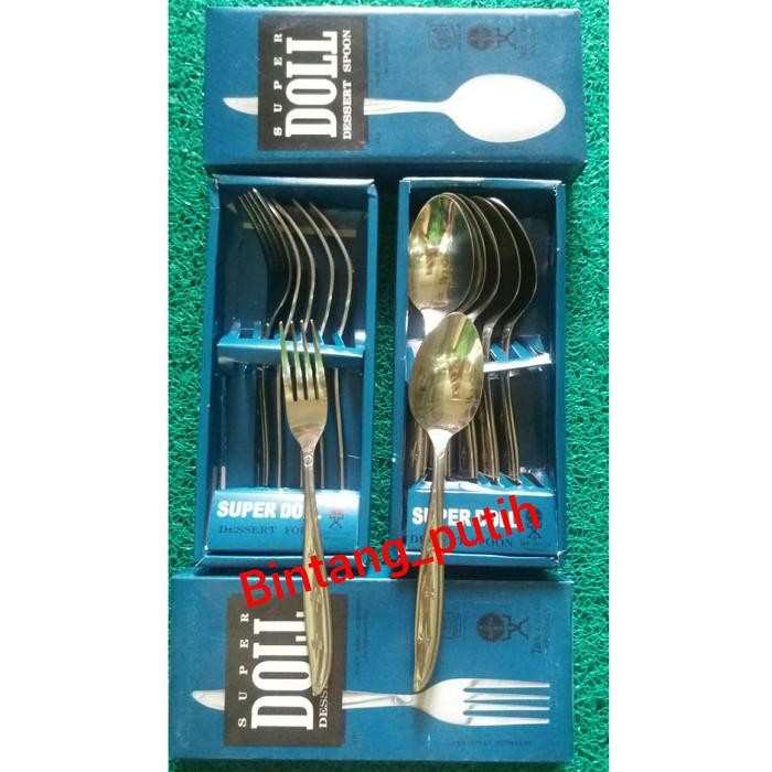 Sendok Makan Asli Super Doll Stainless