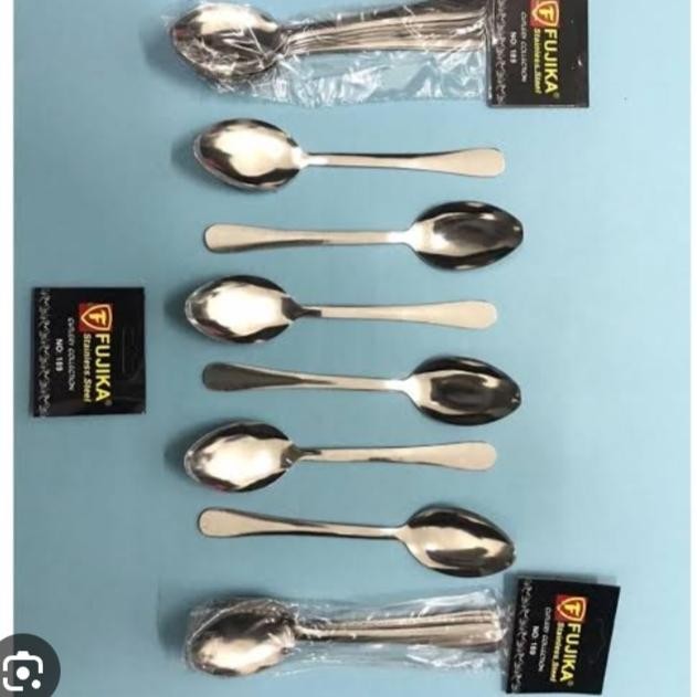 Terlaris Sendok Makan Stainless Tebal Fujika Harga Satu Lusin Sendok (12 Biji)