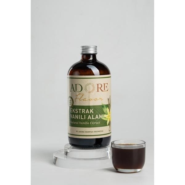 

IGIH- Adore Pure Vanilla Extract (Halal, Bpom) Ekstrak Vanili Murni Premium Dengan Inverted