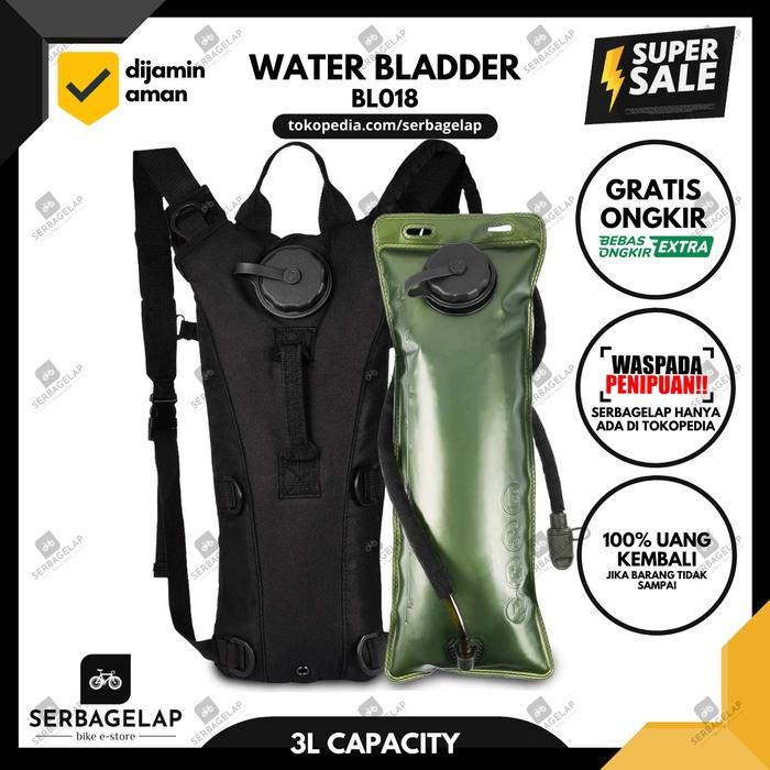 Sale Tas Tempat Kantung Kantong Water Bladder Air Minum 3 Liter Gendong