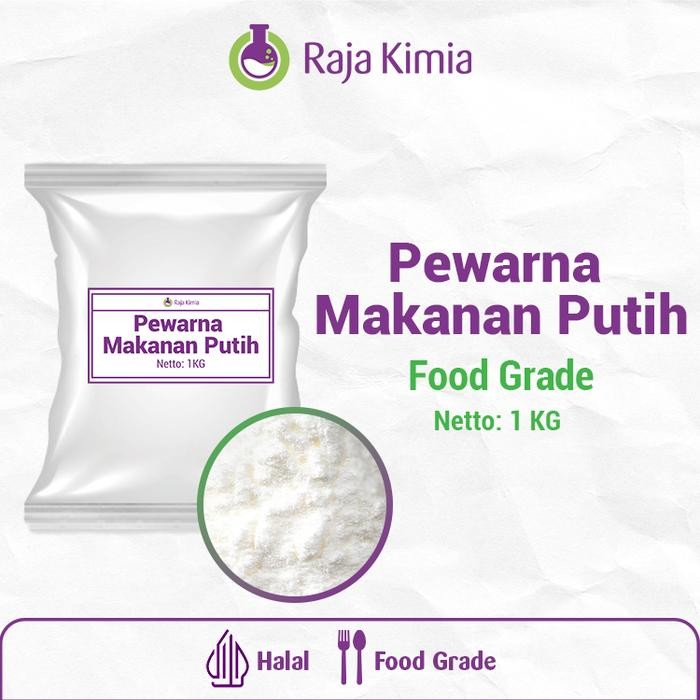 

IGIH- Pewarna Makanan Putih / Uniwhite Super / Titanium Dioxide Food Grade - 1 Kg