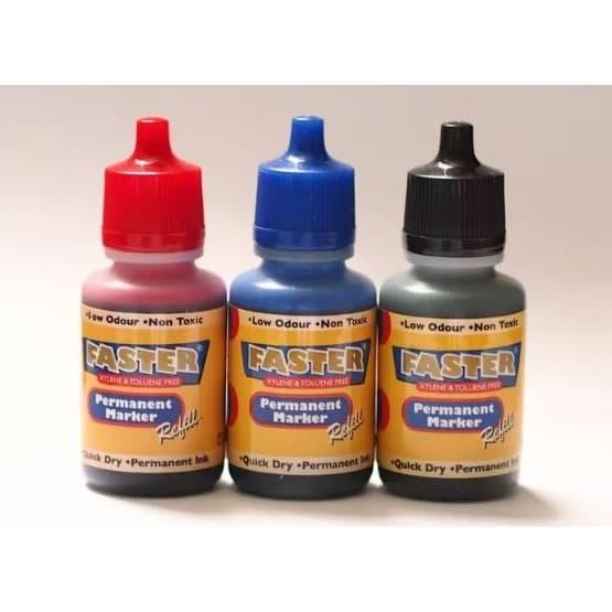 

New REFILL ISI TINTA SPIDOL PERMANENT FASTER P70