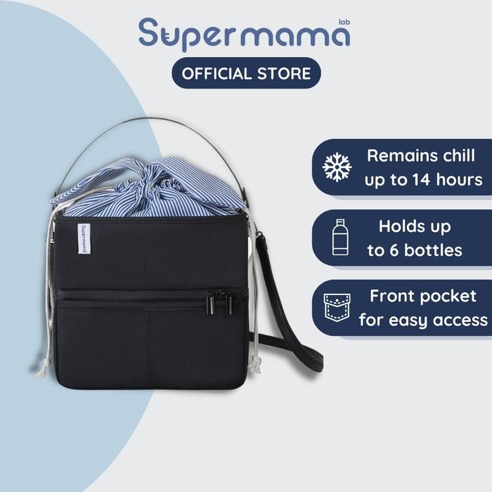 Supermama Lab Cooler Bag - Tas Pendingin Asi Bayi