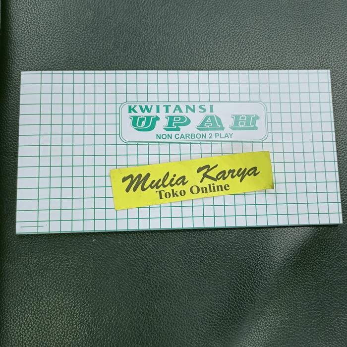 

New Buku Kwitansi Upah 2 ply / Buku Slip Gaji