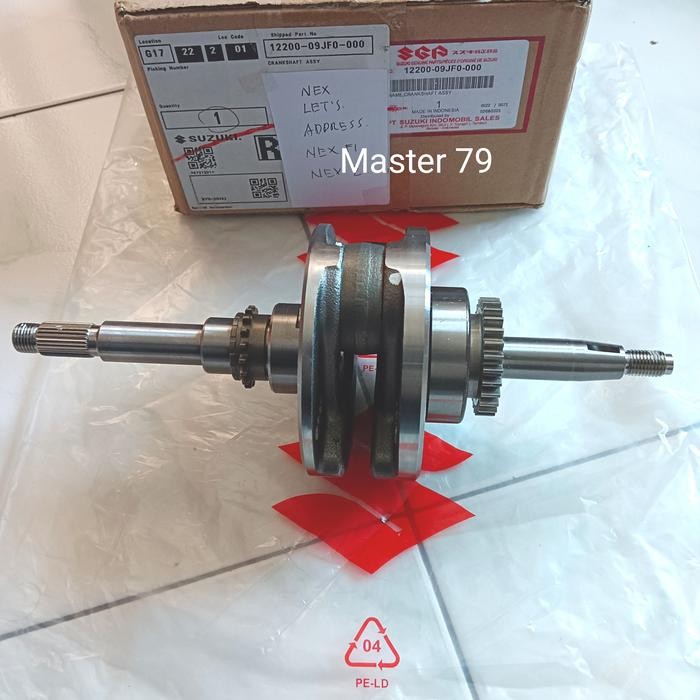 CRANKSHAFT KRUK AS ADDRESS ORIGINAL SUZUKI SGP