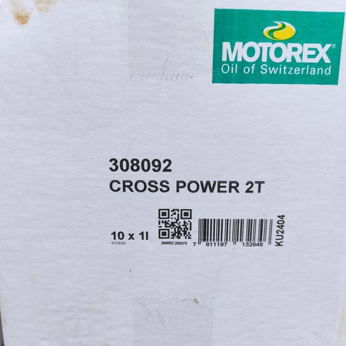 Oli samping motor trail merk motorex 2t low smoke