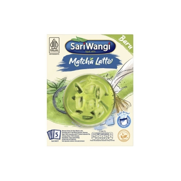 

SARIWANGI MATCHA LATTE 5X22G