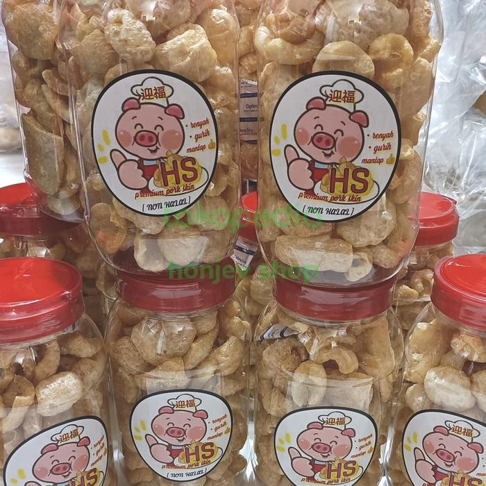 

Baru Kerupuk Kulit Babi Premium Renyah Gurih