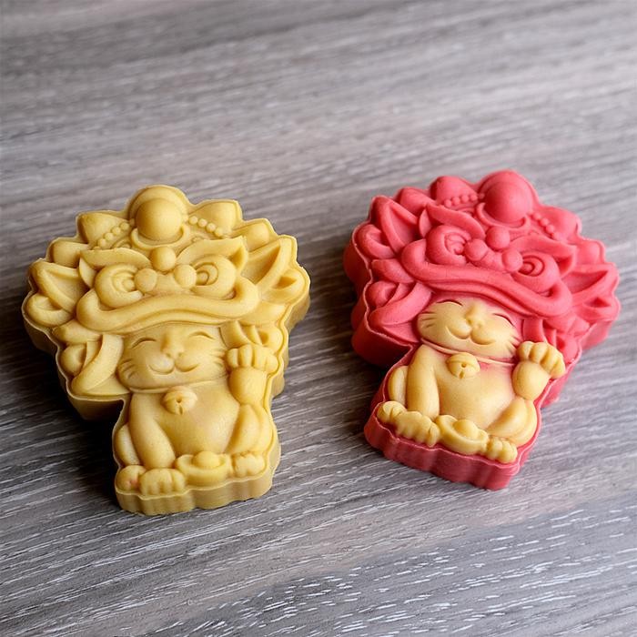 Cetakan Mooncake 150gr cetakan kue bulan 150gr