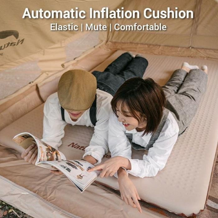 Matras Double Naturehike Nh21Fcd11 Self Inflate Sleeping Pad Camping