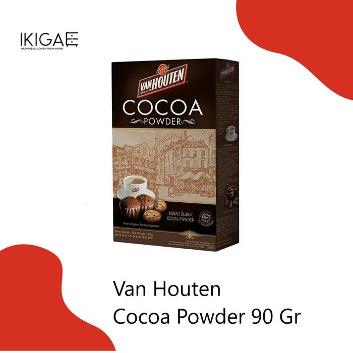 

LEZAT- Van Houten Cocoa Powder / Kakao Bubuk / Coklat Bubuk 180 Gr