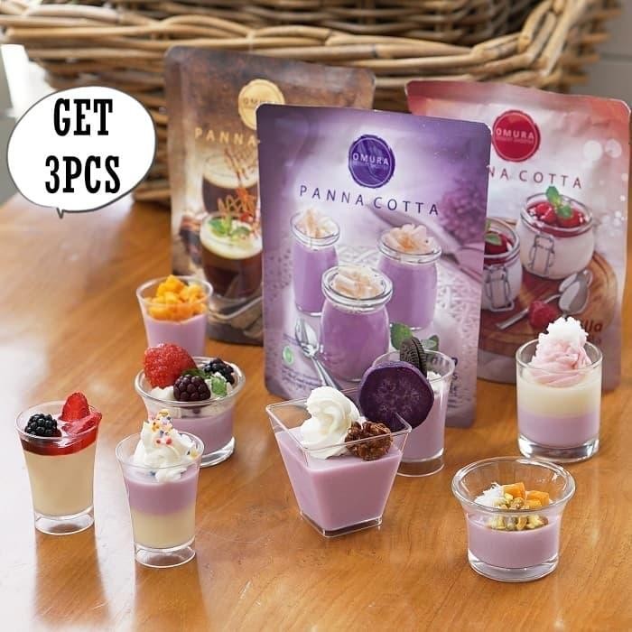 

LEZAT- Omura Dessert Shooter - Panna Cotta (3 Rasa)-Fs