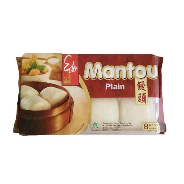 

LEZAT- Edo Mantou Plain Makanan Beku [320 Gr]