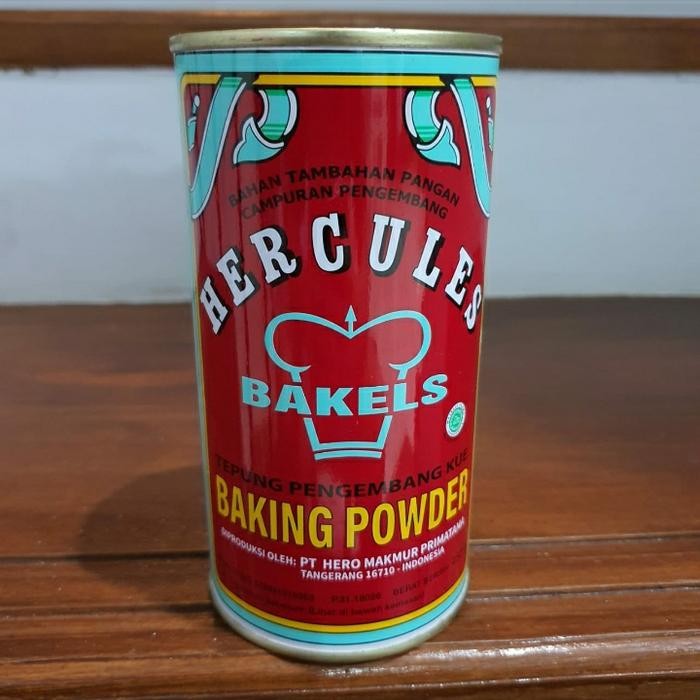 

LEZAT- Hercules Baking Powder Tepung Pengembang Kue 450 Gr