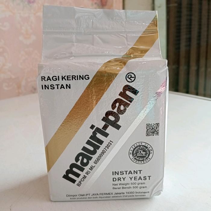 

LEZAT- Ragi Mauripan 500Gr/Repack 100Gr Pengembang Donat