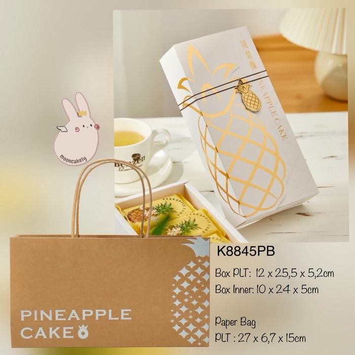 

LEZAT- Kotak Nastar K8845 K8846 Dus Naswan Nenas Pineapple Box