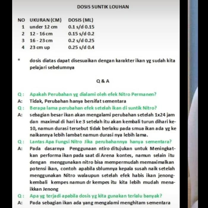 Nitro Power Booster Louhan Kontes Maximal Perfome Terapi Joss Ikan Lohan