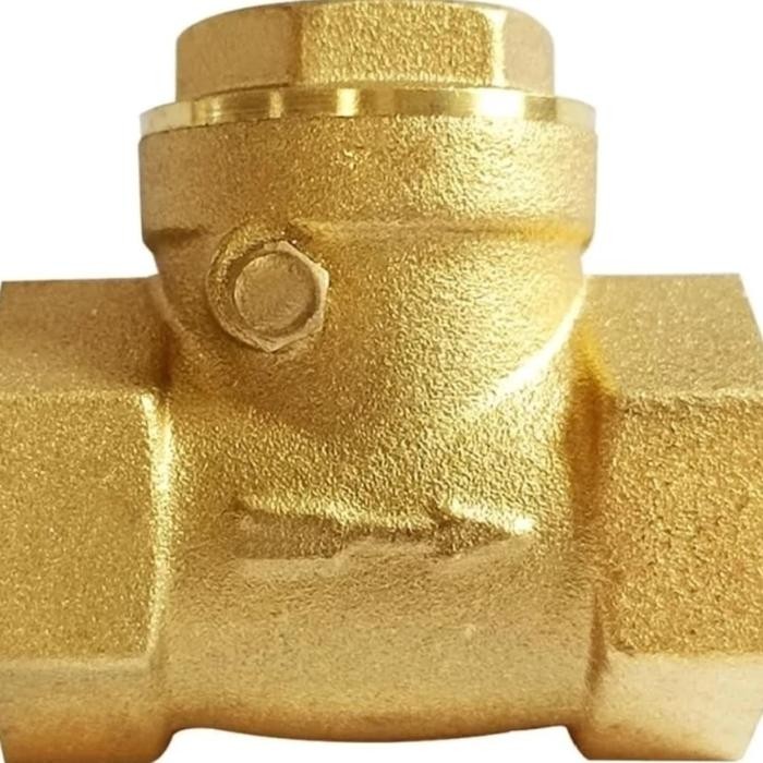 Terbagus Check Valve Kuningan Klep Tabok 2" Inch Kuningan Terlariss 