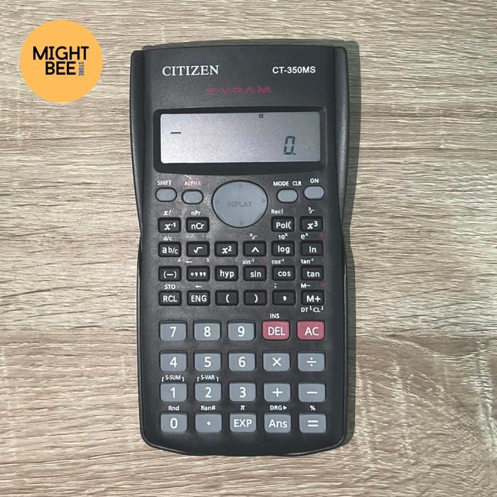 

Kalkulator Scientific Citizen CT350MS - Kalkulator ilmiah / Rumus