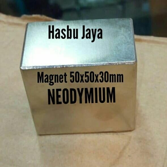 

Magnet Neodymium 50x50x30mm N52 murni
