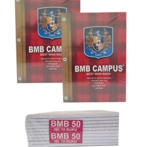 

Buku Tulis Boxy/Buku Tulis Campus/Buku Boxy Bmb/Buku Maxi 50 Lembar
