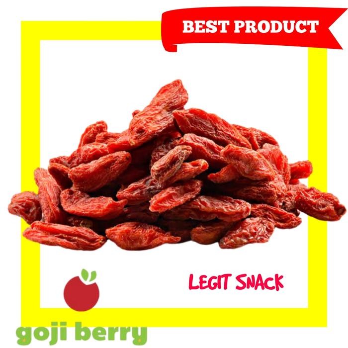 

NATURE- Goji Berry 100 Gr / Dried Gojiberi / Buah Kering Goji Beri / Kici