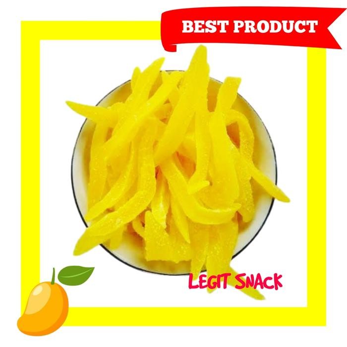 

NATURE- Manisan Mangga Stik Panjang / Buah Mangga Kering / Dried Mango