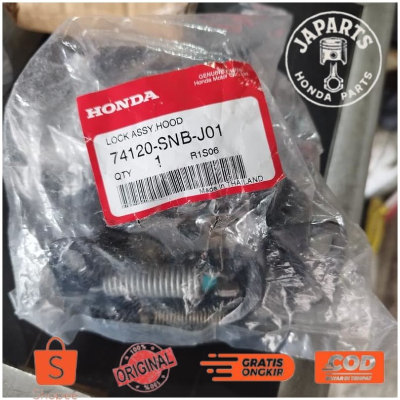 Kunci Pengait Lok Lock Kap Mesin Honda Civic FD 2006-2012 Original