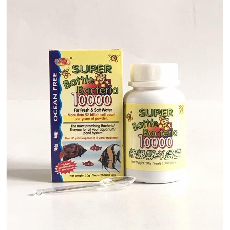 

Siap Kirim Super Battle Bacteria 10.000 - 20g - Nutrisi & Kesehatan
