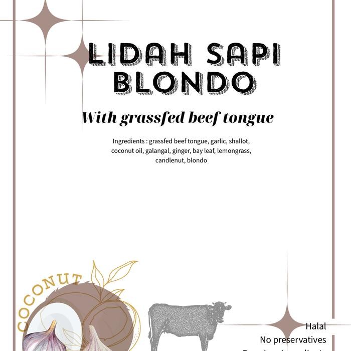 

Siap Kirim Lidah Sapi Blondo by Mam.Meal - Daging Premium Segar,