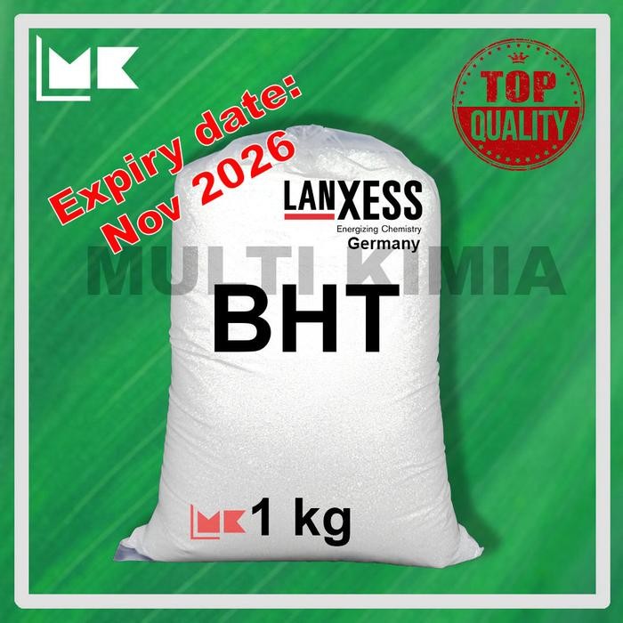 

Siap Kirim Butylated Hydroxytoluene BHT 1kg Shopee Bahan Pengawet Makanan