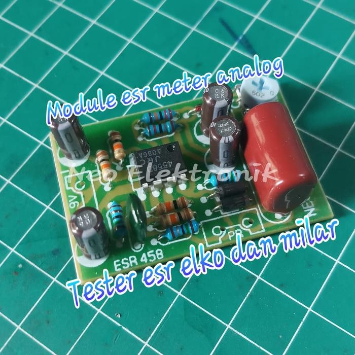 KIT ESR METER ANALOG MODUL ESR METER ANALOG SIAP KIRIM PACKING AMAN